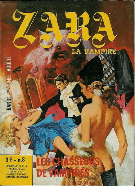 Scan de la Couverture Zara La Vampire n 8